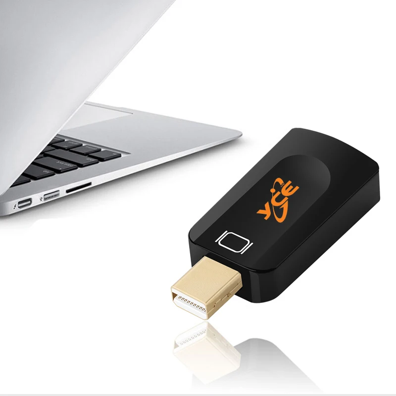 Горячая продажа мини DisplayPort DP к hdmi кабель адаптер конвертер 1080 P HDTV для MacBook PowerBook
