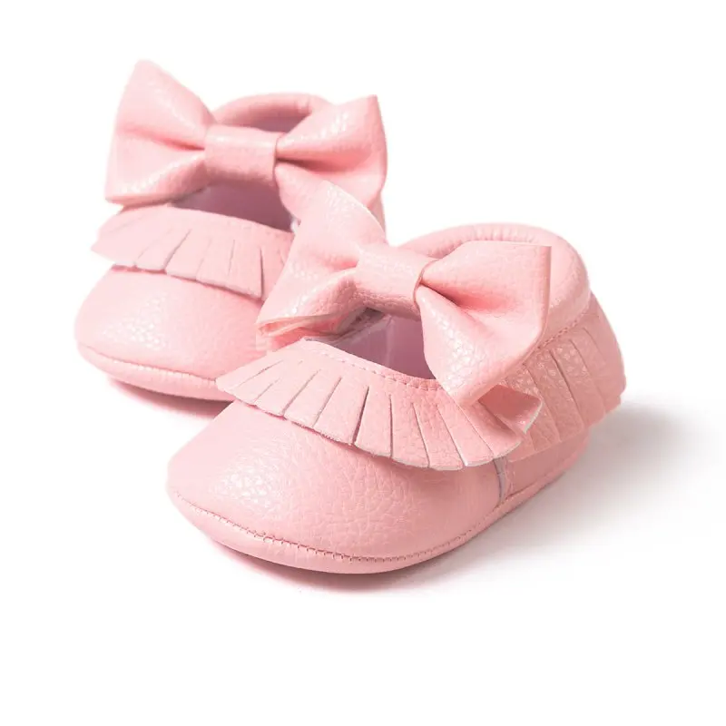 Детская обувь; Новинка года; обувь Mary Jane для маленьких девочек и мальчиков; Мокасины с мягкой подошвой для новорожденных; обувь из искусственной кожи без шнуровки; обувь для малышей 0-18 месяцев - Цвет: 9