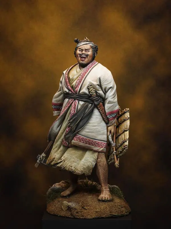 

Unpainted Kit 1/24 75mm The Ancient Shu Warriors 15-16th century BC 75mm figure Historical Figure Resin Kit