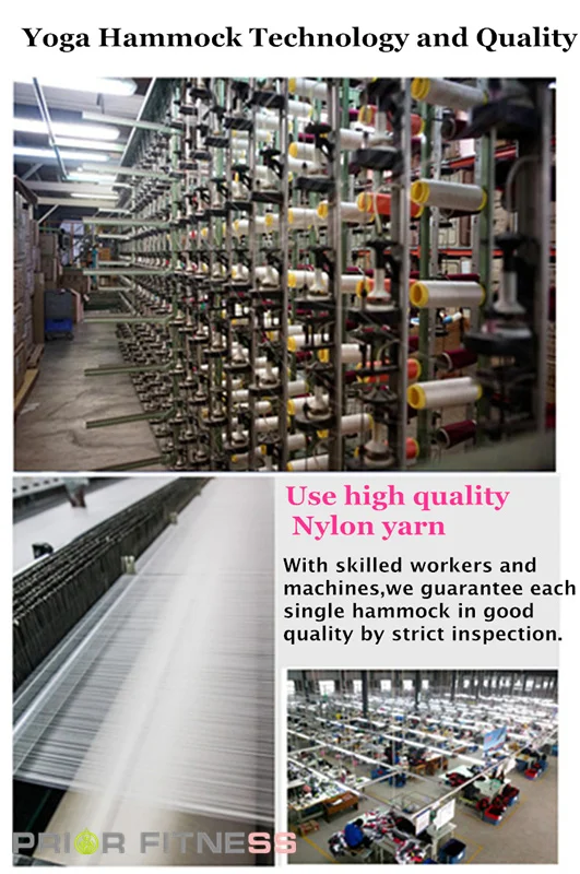 Prior Fitness Top Quality Nylon Tricot Yoga Hammock Fabric 4Mx2.8M Anti Gravity Aerial Yoga Hammock Silks -Quality Guarantee (23)