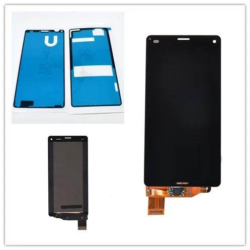 4 6 дюймовый черный для Sony Xperia Z3 компактный ЖК дисплей mini LCD D5803 D5833 сенсорный экран