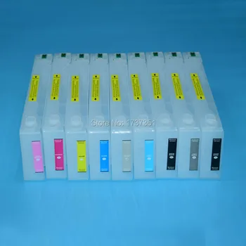 

9 color 700ml refill ink cartridge with chip resetter for Epson Stylus Pro 7890 9890 7908 9908 printer