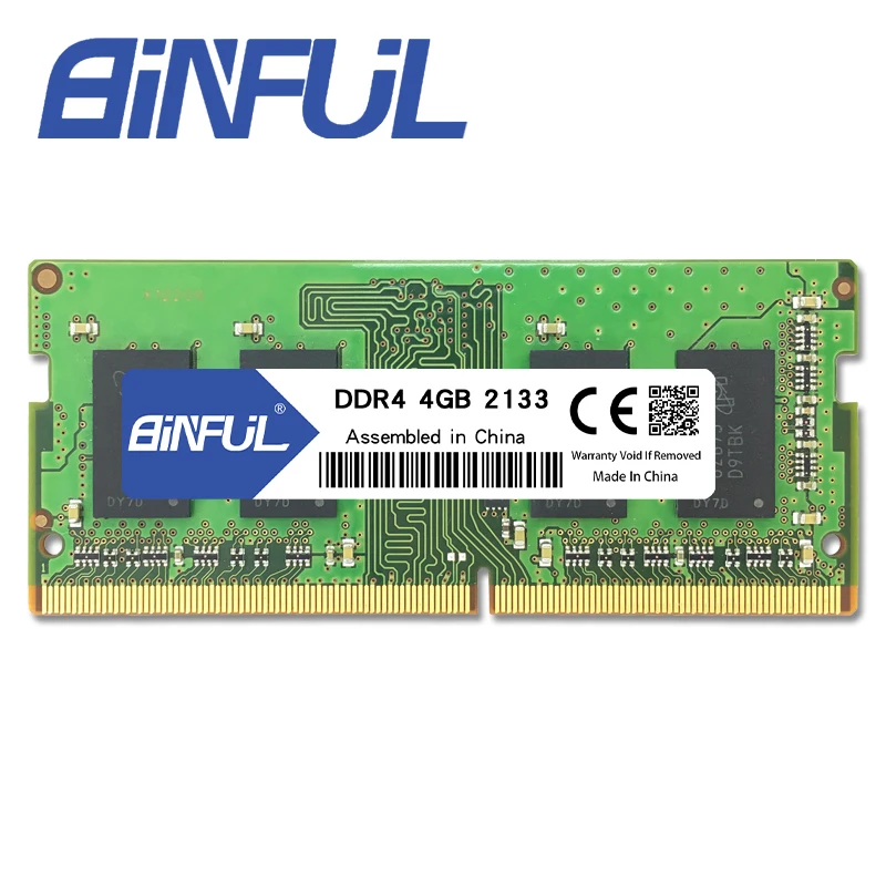 

BINFUL DDR4 4GB 2133MHz ram sodimm laptop memory support memoria ddr4 notebook 1.2V