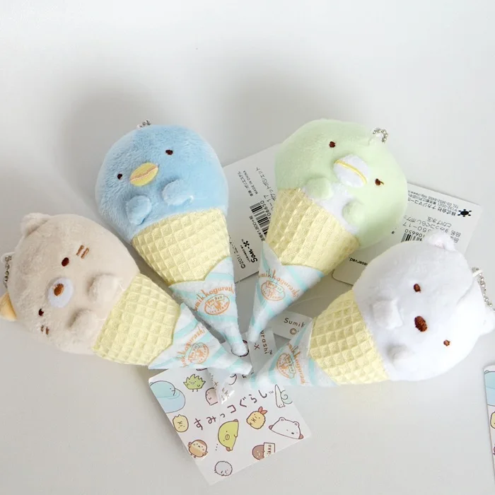 Новый милый плюшевый брелок в стиле Сан х Sumikko gurashi для косплея мишка из
