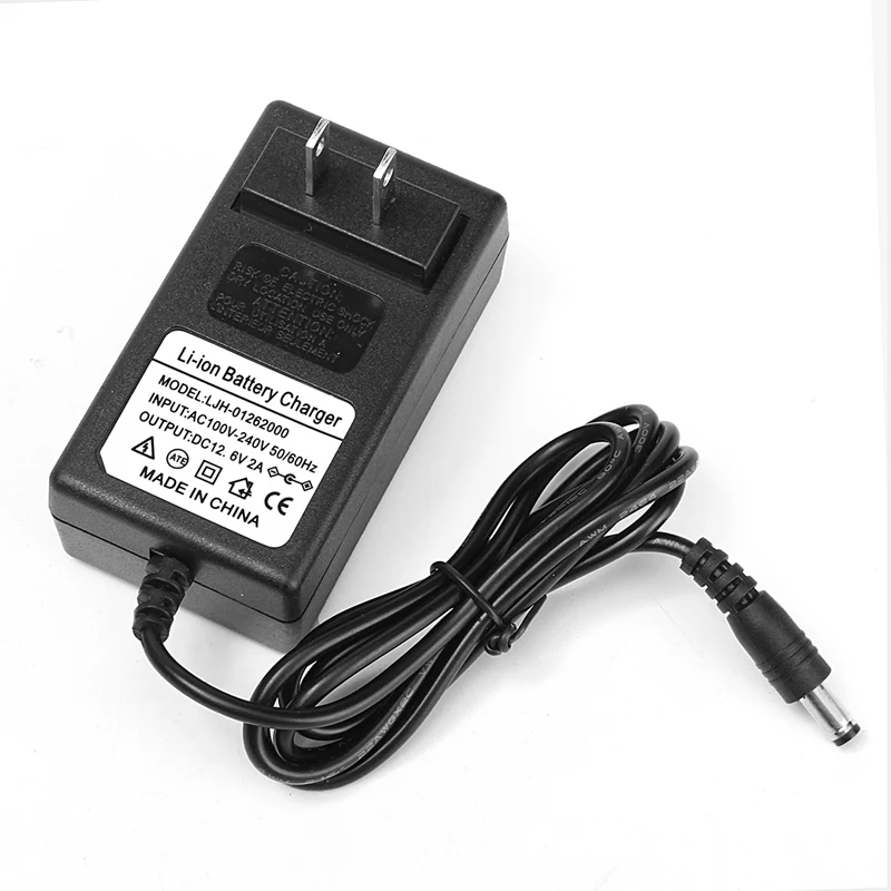 Portable US Plug 12.6V 2A Charger Adapter Power Charging