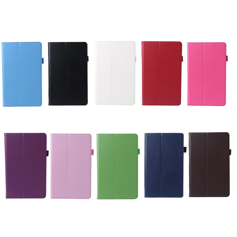 

BGEKTOTH New Arrival Faux Leather Flip Stand Case Cover For Amazon Kindle Fire HD 8 2017 Tablet