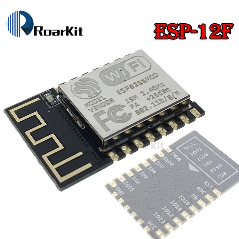 Беспроводной модуль NodeMcu v3 CH340 Lua wifi Интернет вещей макетная плата ESP8266 с pcb антенной и usb портом для Arduino - Цвет: ESP-12F