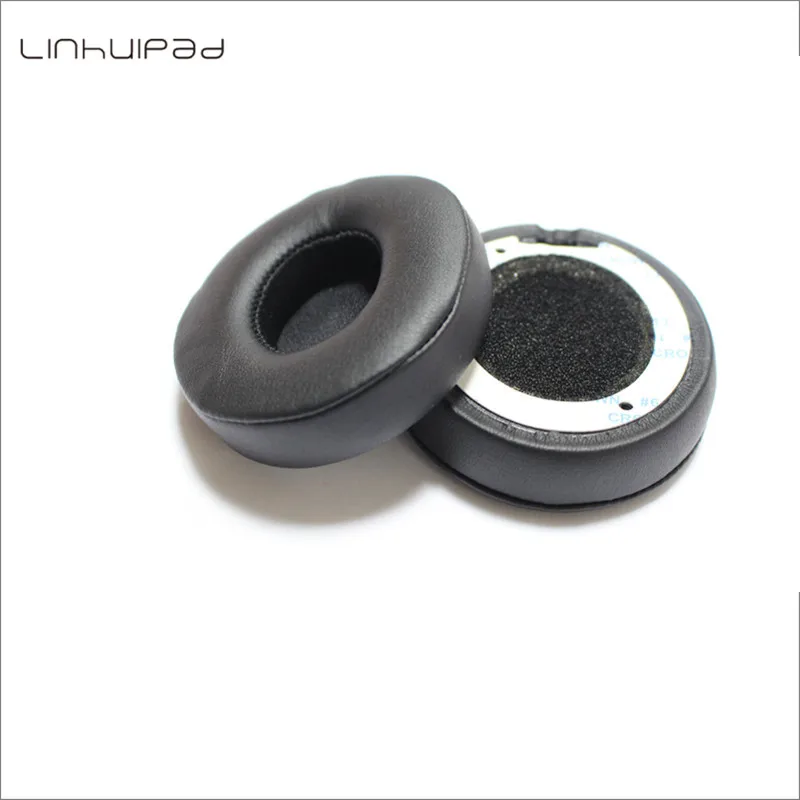 Linhuipad 1 Pair Ear Pads Cushion Replacement cups for Beats Solo 2 0 Wireless Audio Headphone Black