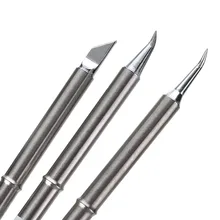 Duarble T12 паяльник советы Серебряный паяльная станция Наконечник Ручка Сварка Замена для HAKKO