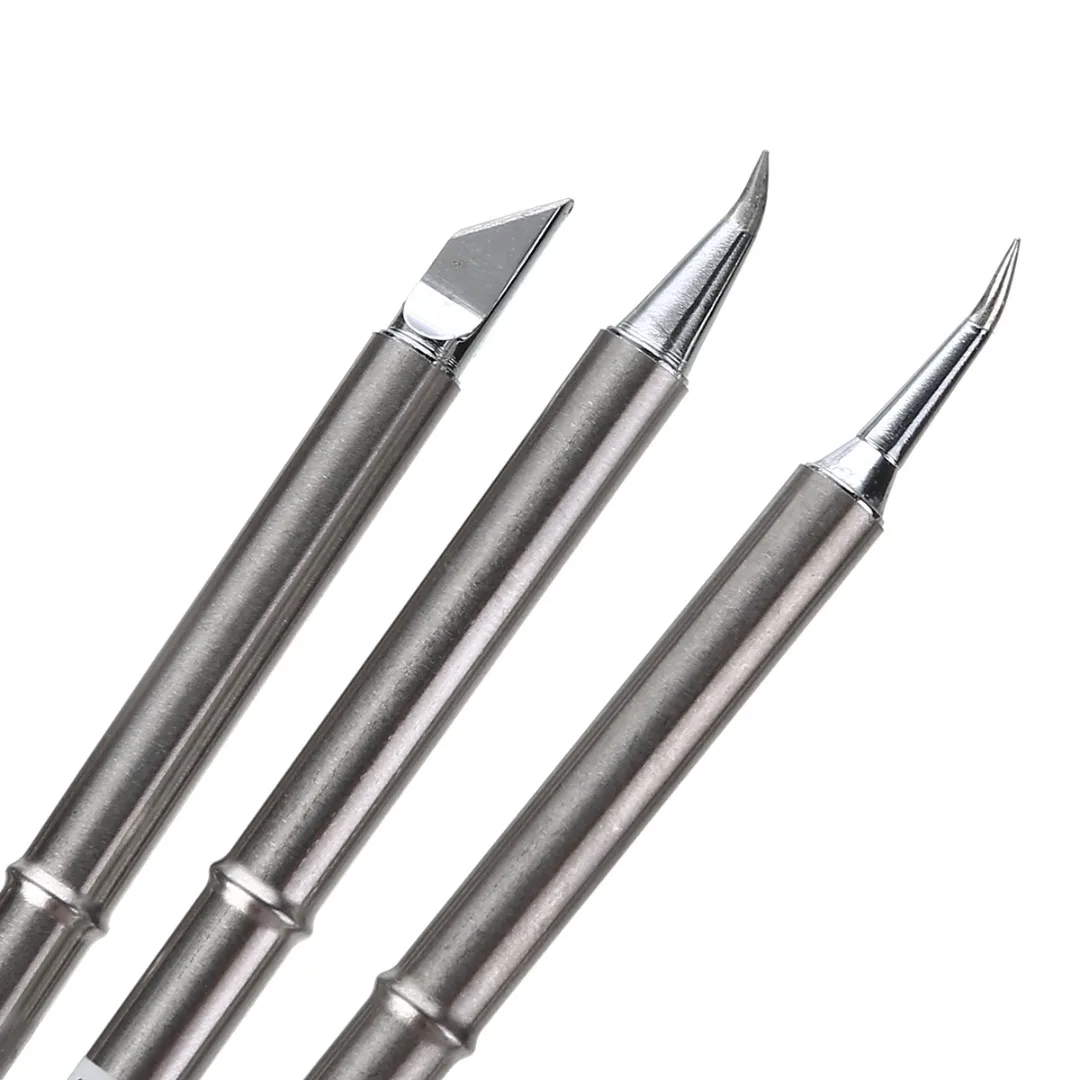 Duarble T12 жал серебряный припой станции кончик ручки сварки заменить для HAKKO