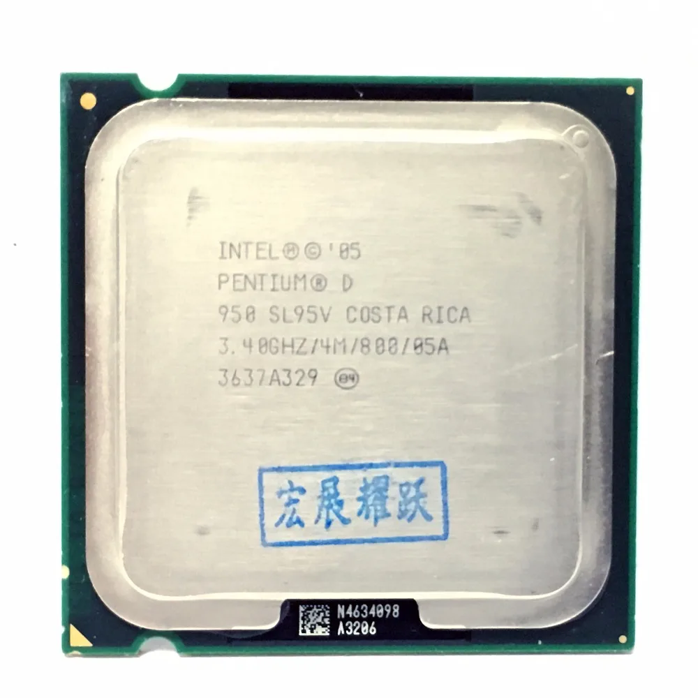 (Intel Pentium D 950 PC Computer Desktop Processor PD 950CPU LGA775 CPU