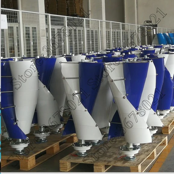 Vertical Axis Wind Turbine Generator VAWT 200W 12/24V Light and Portable Wind Generator Strong and Quiet Vertical Axis Wind Turbine Generator VAWT 200W 12/24V Light and Portable Wind Generator Strong and Quiet
