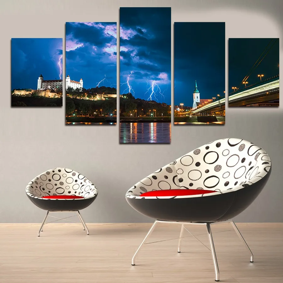 Thunder-And-Lightning-At-Night-City-Thunder-Painting-Children-S-Room-Decor-Print-Poster-Picture-Canvas (2)
