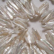 Huij 00611 5x28mm-6x42mm Белый Жемчужное ожерелье Reborn Бива жемчуг мелкий драгоценный камень