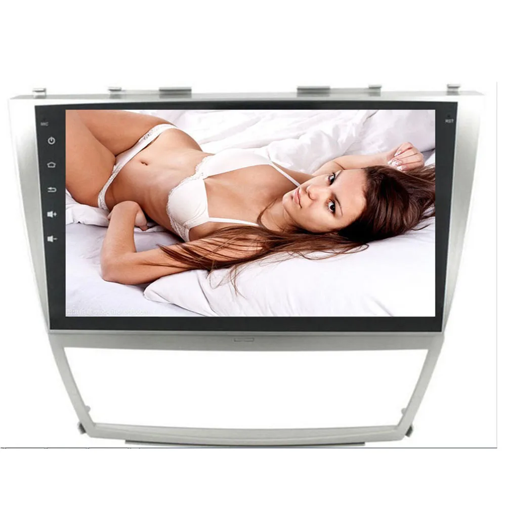 Perfect 1024*600 2Din Android 9.0 4GB RAM Car DVD For TOYOTA CAMRY AURION v40 2007 2008 2009 2010 2011 auto radio Video with google play 4