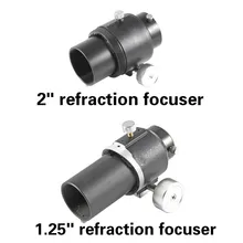 DIY Тип преломления " /1,25 дюймов астрономический телескоп Focuser Полный металлический адаптер для 1,25" окуляр с монокулярным телескопом