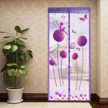 

Hot Summer Anti Mosquito Insect Fly Bug Curtains Magnetic Mesh Net Automatic Closing Door Screen Kitchen bedroom Office Curtain