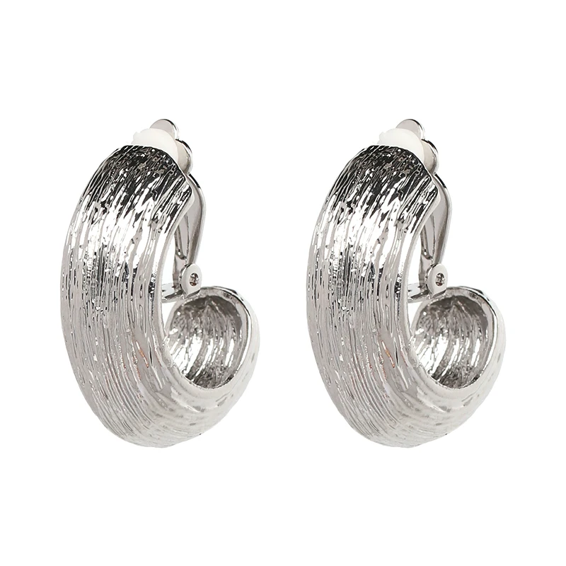 Metal Hoop Drop Earrings Classic Jewelry Accessories for Women, hoop earrings,fashion earrings