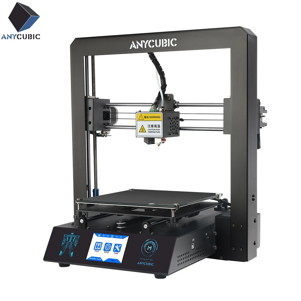 ANYCUBIC I3 Мега 3d принтер ultraase/sd карта/PLA нить полностью металлический FDM Impresora 3D