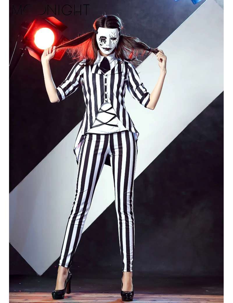 Costume Da Mago Moonight Per Ragazza Smoking Cosplay Adulto Femmina Jazz Dance Performance Costume Di Halloween Taglia Unica Per Donna Cosplay Costume Female Costumes For Girlscostume For Women Aliexpress