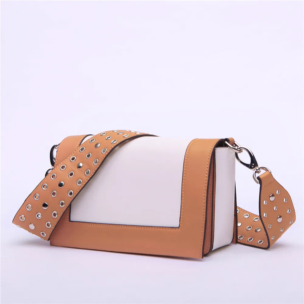 

Hot Sale Women Shoulder Bag Hollow Out Strap Genuine Leather Women Handbag Fashion Brand Designer Lady Totes Bolsa Female Sac
