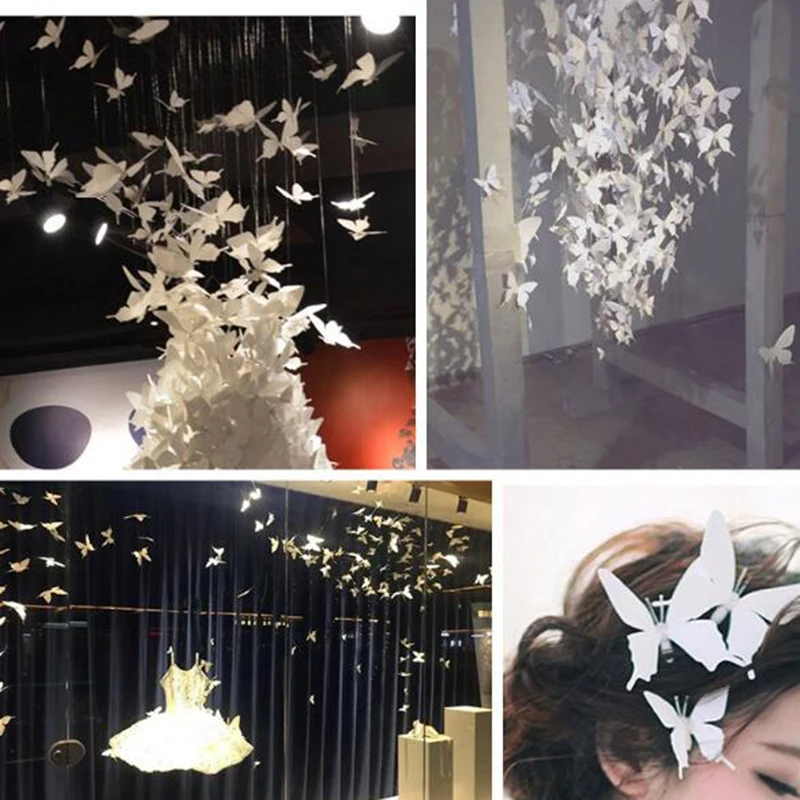 12Pcs-3D-Double-Layer-Butterfly-Wall-Sticker-for-Home-Decor-DIY-White-Butterflies-Fridge-Magnet-Stickers (5)