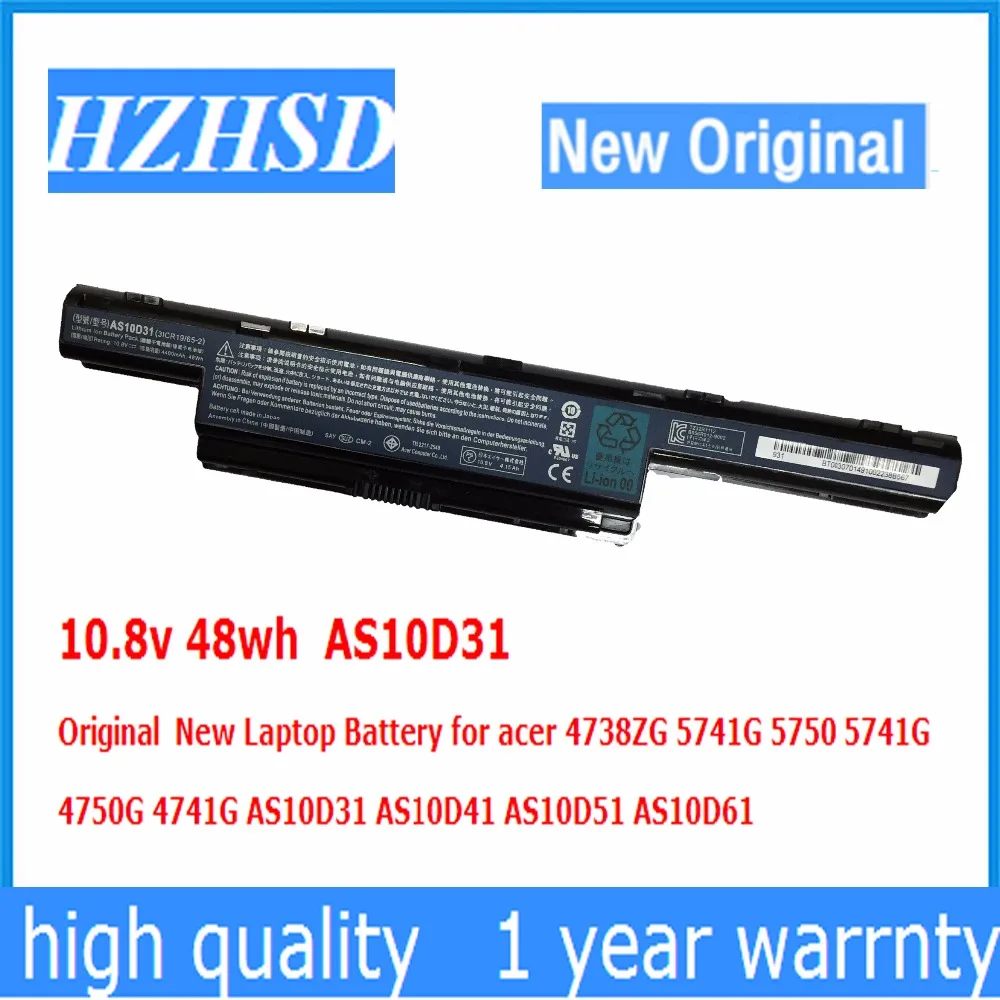 Аккумулятор для ноутбука acer 4738ZG 10 8G 5741 5750G 5741G 4750G 4741 AS10D31 AS10D41 AS10D51 AS10D61 | Компьютеры