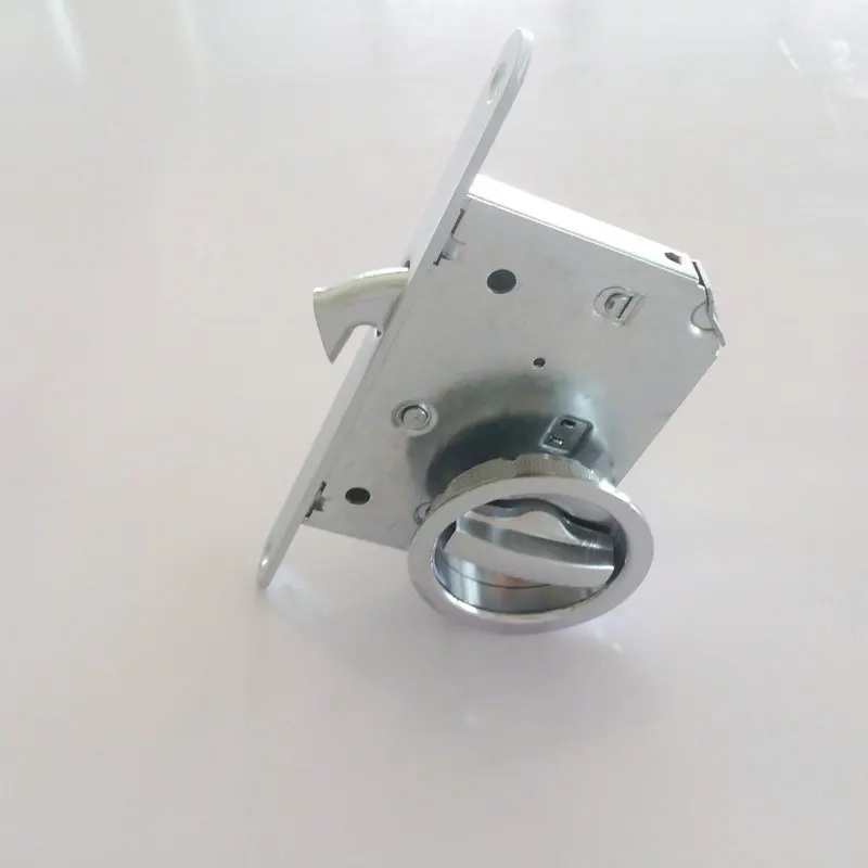 Bathroom, toilet shift keyless locks Knob opening and closing Zinc