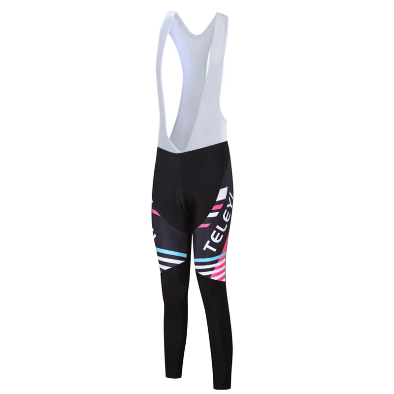 Женский зимний теплый флисовый комбинезон для велоспорта, гелевая подкладка, спортивные длинные шорты, женские велосипедные брюки, сохраняющие тепло, велосипедные колготки