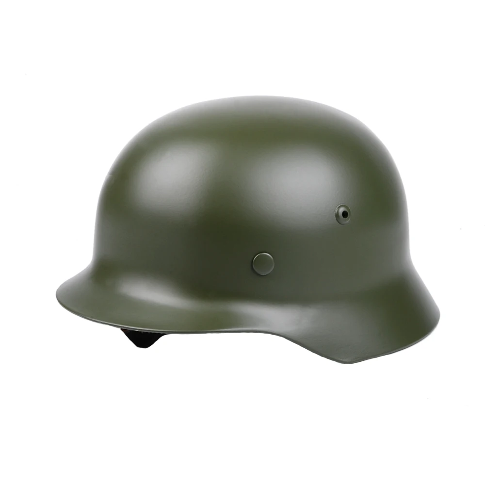 WW2 GERMAN ELITE WH ARMY M35 M1935 STEEL HELMET GREEN