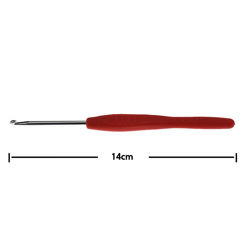 Fashion 2.5mm-6.0mm Mix Size Household Craft Crochet Hook Knitting Needles Weave Women DIY Craft Loom Tools Accessories For Wife (10)