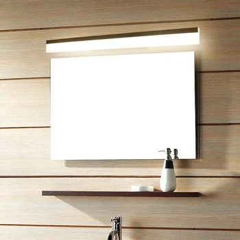 

Longer LED Mirror Light 0.4M~1.2M AC90-260V Modern Cosmetic Acrylic Wall lamp Bathroom Lighting Waterproof Free Shipping