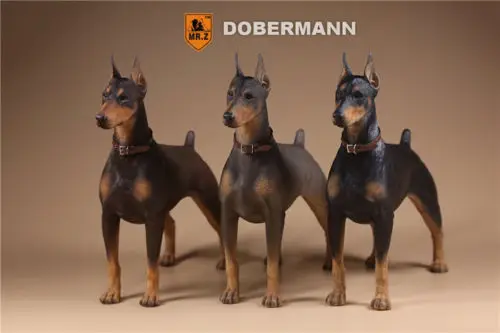 Us 5575 16 Mrz Animal Toys German Doberman Police Dog 12 Figure 3 Colors In Action Toy Figures From Toys Hobbies On Aliexpress