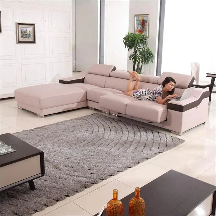 Диван из натуральной кожи в современном стиле для гостиной a1313 sofas direct sofa cornersofa | Отзывы и видеообзор