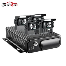 1080P Wifi gps трек AHD SD автомобильный мобильный видеорегистратор комплекты+ 4 шт 2.0MP Водонепроницаемая камера ночного видения+ 32G SD