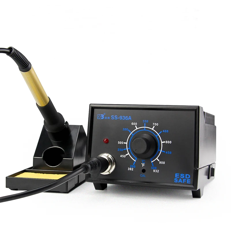 936A Constant Temperature ESD Soldering Station Electronic Soldering Iron Temperature Adjustable5