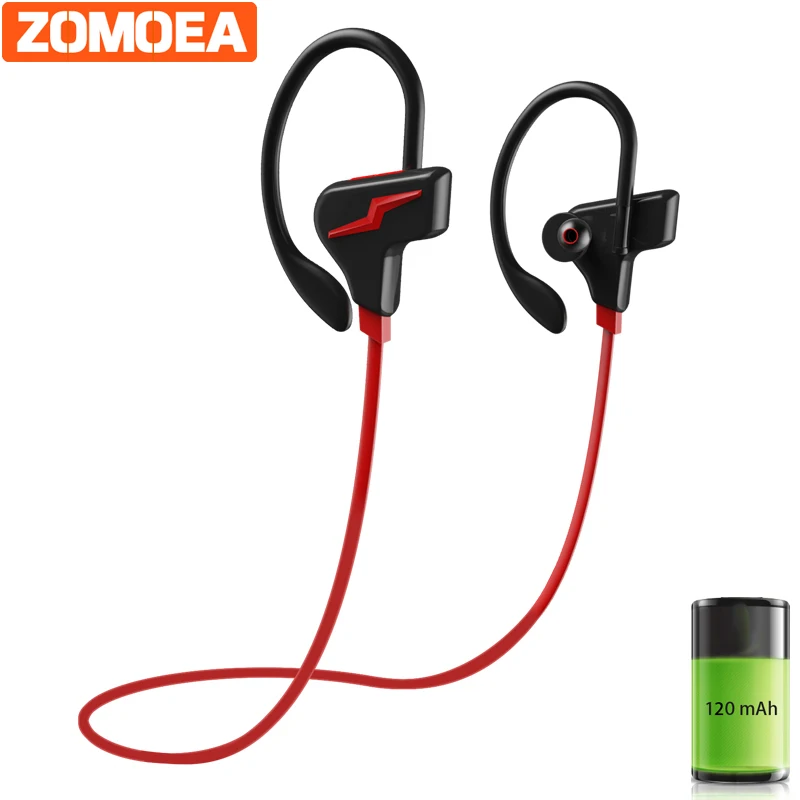 

Earbuds IPX6 Waterproof Bluetooth Earphone Sports Wireless Headphones Stereo Magnetic Headset 4.1 with Mic for Phone Headphone