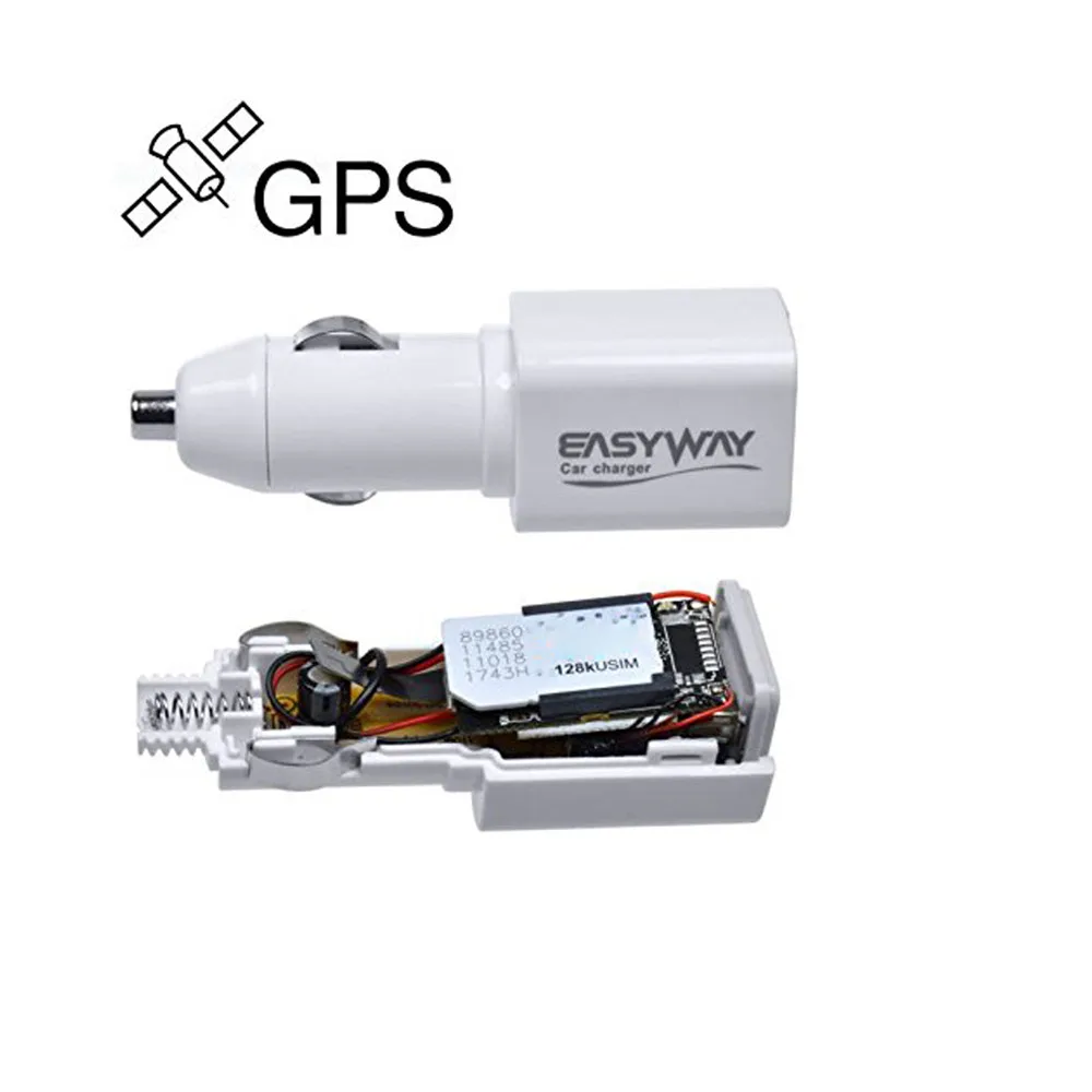 Франшиза Excelvan Антенна gps Мини портативное автомобильное зарядное устройство gps локатор GSM GPRS устройство слежения в реальном времени для всех транспортных средств H0307