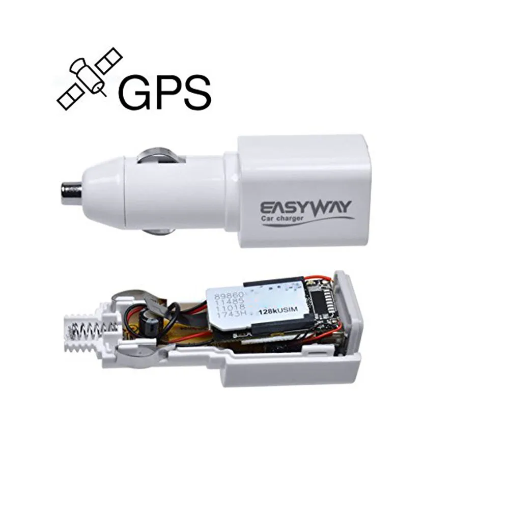 Франшиза Excelvan Антенна GPS Мини портативное автомобильное зарядное устройство