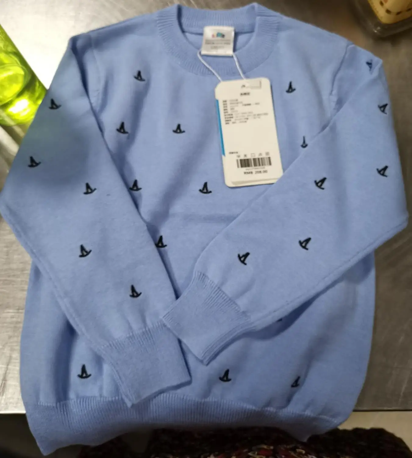 Spring Autumn 2 3 4 5 6 7 8 9 10 Years Old Teenage Christmas Gift O-Neck Knitted School Child Baby Kids Sweater For Boy