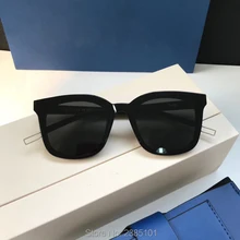 Квадратные поляризационные солнцезащитные очки Для женщин в Корейском стиле нежные дизайнерские брендовые большие одним объективом Ман Papas, женские солнцезащитные очки, очки uv400 оправа из ацетата целлюлозы