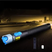 Визуальный дефектоскоп Волоконно-оптический кабельный тестовый метр 5 мВт для телекоммуникационного поиска точек обрыва, плохой адаптер переходник