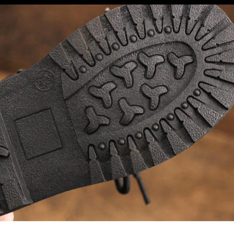 Детские Ботинки Martin из натуральной кожи ботинки для мальчиков и девочек модные