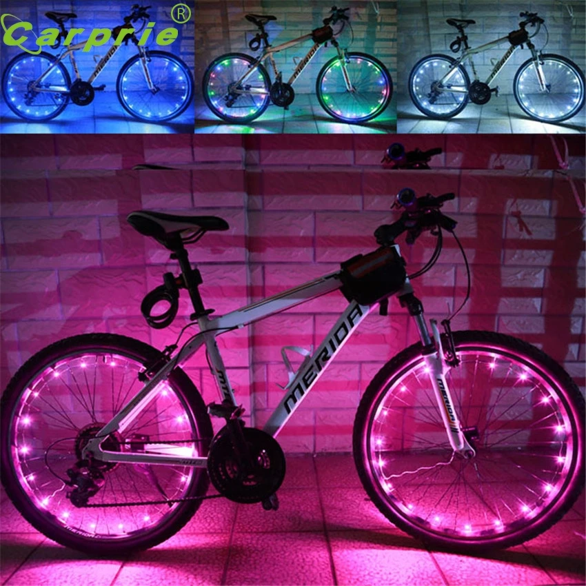 CARPRIE супер Прямая поставка Новый 2 м/20LED мотоцикл Велоспорт велосипед спица для