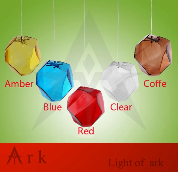 Ark light AC96 265V 1 шт. Хрустальное стекло освещение ледяной куб подвесной светильник