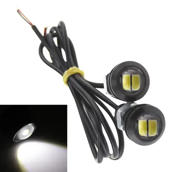 

2Pcs Motorcycle LED License Plate Light Bulb Motocross SMD LED 12V Front Lamp DRL Running Light Turn Signal