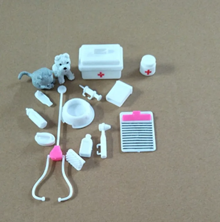 15pcs/Set Infant Baby Mini Medical Equipment Toys Set for Pet Doll