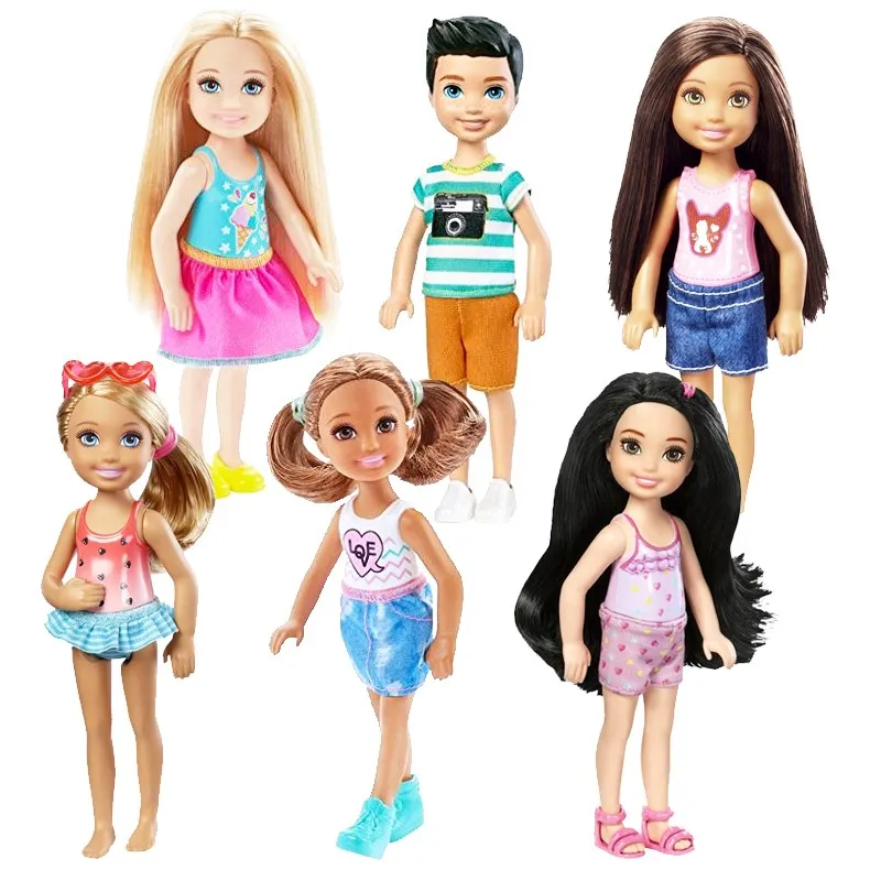 

Original Cute Mini Barbie Club Chelsea Doll Pretty Rock Barbie Doll Toy Best Birthday Christmas Gift For Girl
