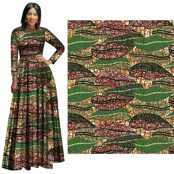 

glass palnt fabric African national clothing, footwear, printing and dyeing wax cloth printing fabric 477 100% Cotton Batik