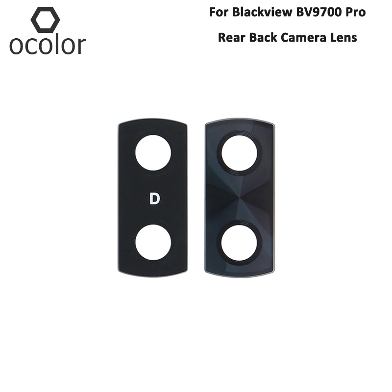 

ocolor For Blackview BV9700 Pro Back Camera Lens Repair Parts For Blackview BV9700 Pro Rear Back Camera Lens Phone Accessories